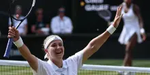 Wimbledon: Gauff battuta in tre set, Muchova in finale