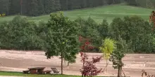 Grossa colata di fango a San Vigilio di Marebbe in val Badia