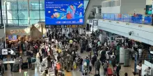 Estate record a Fiumicino, 15milioni passeggeri e oltre 1.100 voli in un giorno