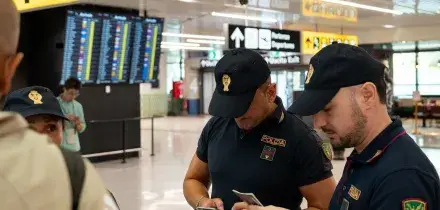 Stop Schengen : controlli a Fiumicino, Malpensa e Linate su tutte le rotte in atterraggio dalla Spagna