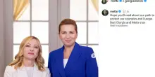 Meloni e Frederiksen: 'No a un'immigrazione incontrollata'