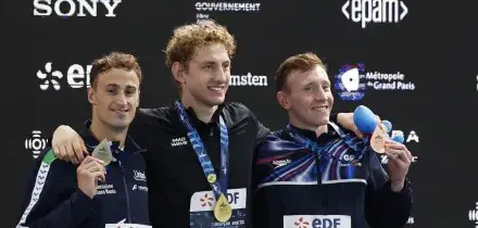 Europei di nuoto, Razzetti argento nei 400 misti