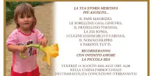 Bimba morta a Bordighera, sindaco proclama lutto cittadino per le esequie
