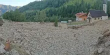 Colate detritiche in Trentino, scesi 22mila metri cubi di materiale
