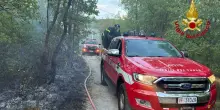 E' ancora emergenza per incendio in Carnia su Monte Amariana