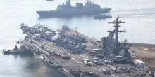 Usa, portaerei Washington &egrave; arrivata in Medio Oriente per sostituire la Lincoln