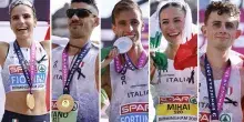 Europei di atletica: Massimo Stano e Sofia Fiorini oro nella maratona di marcia
