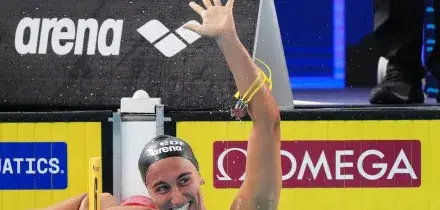 Europei di nuoto: Simona Quadarella medaglia d'oro anche nei 400 stile libero