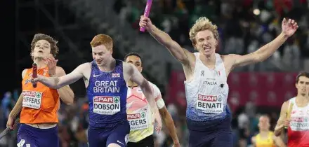 Oro nella 4x400 e nel lungo con Iapichino, capolavoro degli azzurri campioni d'Europa