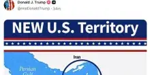 Una nave colpita nello Stretto. Trump posta una cartina di Hormuz, 'nuovo territorio Usa'