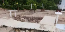 Tromba d'aria in Salento, danneggiato il lido per bagnanti con disabilit&agrave;