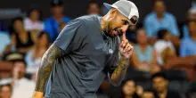 Tennis: un solo mese di squalifica a Kyrgios dopo la positivit&agrave; alla cocaina