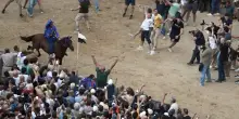 Al Palio di Siena trauma cranico per fantino Tittia, resta in ospedale