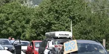 Slogan e clacson, i No Tav lasciano il presidio di Venaus
