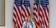 Melania Trump sigla accordi con sei big tech per l'iniziativa a favore dei giovani