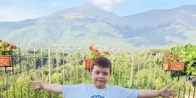 'Pietro &egrave; il figlio del terremoto'. Simbolo della rinascita, ha 8 anni