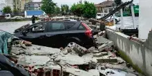 Maltempo, nella Bergamasca sei paesi isolati, 350 evacuati