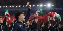 Giochi del Mediterraneo: cerimonia di apertura show. Sfilano gli azzurri, anche Mattarella in piedi ad applaudirli