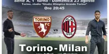 Serie A: in campo Torino-Milan 0-0 DIRETTA E FOTO