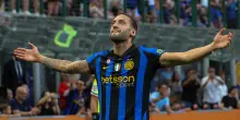 Serie A: l'Inter travolge 4-1 il Monza, 1-1 tra Udinese e Como