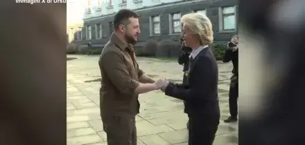 Von der Leyen: "Dall'Ue 6,1 miliardi a Kiev per la difesa aerea, missili e radar"