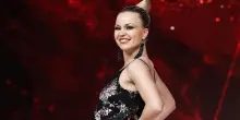 Rebecca Gabrielli e Anastasia Kuzmina sulla pista di Ballando con le Stelle
