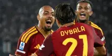 Roma-Fiorentina 4-0, tripletta di Malen. La Lazio passa a Bologna, Frattesi show