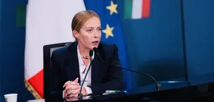 Meloni a Bonaccini: 'Sebbene sconfitta la sinistra non ha rispetto per chi vota a destra'