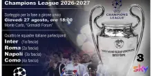 Riecco la 'miniera d'oro' Champions, Psg a caccia del tris