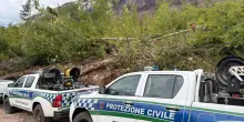 Arriva la pioggia, incendio sul Morrone verso lo spegnimento definitivo