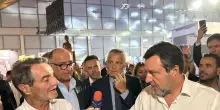 Salvini: 'Nessun passo di lato'. Con Fontana solo una foto al meeting