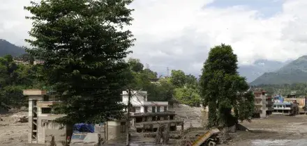 Usgs, 'alluvione in Nepal causata dal crollo di un ghiacciaio'