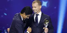 Uefa: Al-Khela&iuml;fi chiede a Ceferin di ricandidarsi alla presidenza