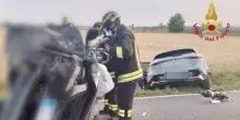 Incidente fra due auto, morto un giovane di 24 anni