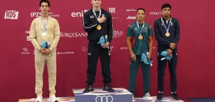 Giochi del Mediterraneo: Rontani d'oro nel pugilato, &egrave; la medaglia azzurra numero 100 a Taranto