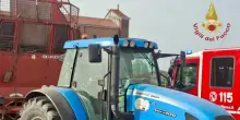 Lavoratore di 59 anni muore incastrato in un mezzo agricolo