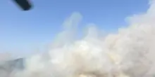 Incendio in Ogliastra, un centinaio di persone evacuate ad Arzana