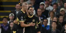 Calcio: il City ne fa quattro al Crystal Palace, doppiette di Haaland e Cherki