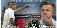 Serie A: sabato alle 18,30 in campo Monza-Udinese DIRETTA e FOTO