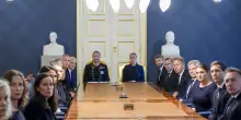 Primo consiglio dei ministri per re Haakon VIII di Norvegia