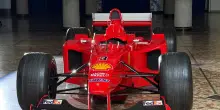 F1: Aci Milano espone la Ferrari di Schumacher del 1999 in vista del Gp di Monza