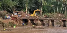 India, almeno 8 morti nel Kerala a causa di frane e inondazioni