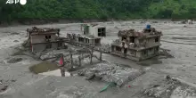 Nepal, conseguenze delle devastanti inondazioni nel distretto di Nuwakot