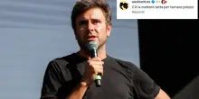 Alessandro Di Battista, il messaggio sui social: "Ce la metter&ograve; tutta per tornare presto"