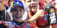 MotoGp: Marc Marquez su Ducati trionfa ad Aragon e riapre il Mondiale, terza l'Aprilia di Bezzecchi