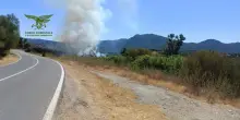 Incendio nel Nuorese e intervento di un Canadair, gi&agrave; avviate le bonifiche