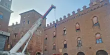 Sono iniziati a Cremona i lavori per mettere in sicurezza la torre civica