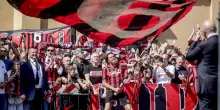 Patch commemorativa per Franco Baresi, '6 per sempre'