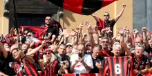 Dalla Figc alla Lega di Serie A, i vertici del calcio ai funerali di Baresi