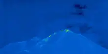 Etna, evento esplosivo e attivit&agrave; stromboliana al cratere Voragine